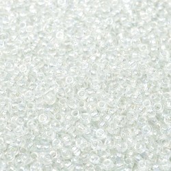 ROUND ROCAILLE 15/0 Crystal AB 250